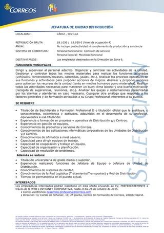 jefatura calidad area vii